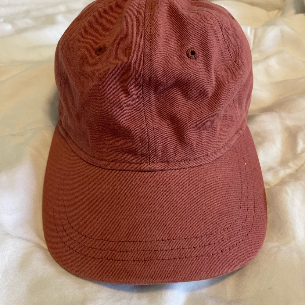 Rust Red Baseball Cap